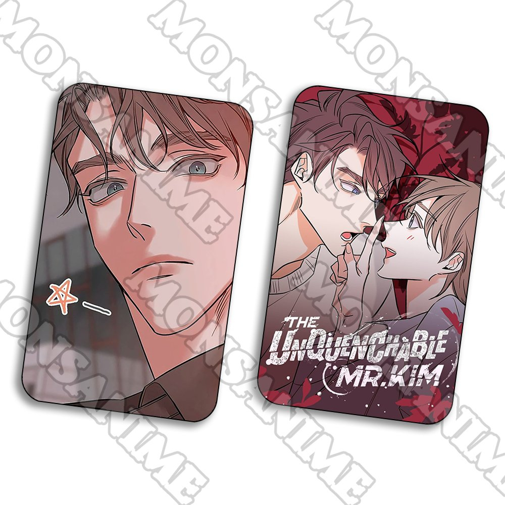 Ảnh card bo góc Bí mật nhân viên K BL manhwa chibi ver COUPLE thẻ bo viền 5*8cm sưu tầm 1 tấm