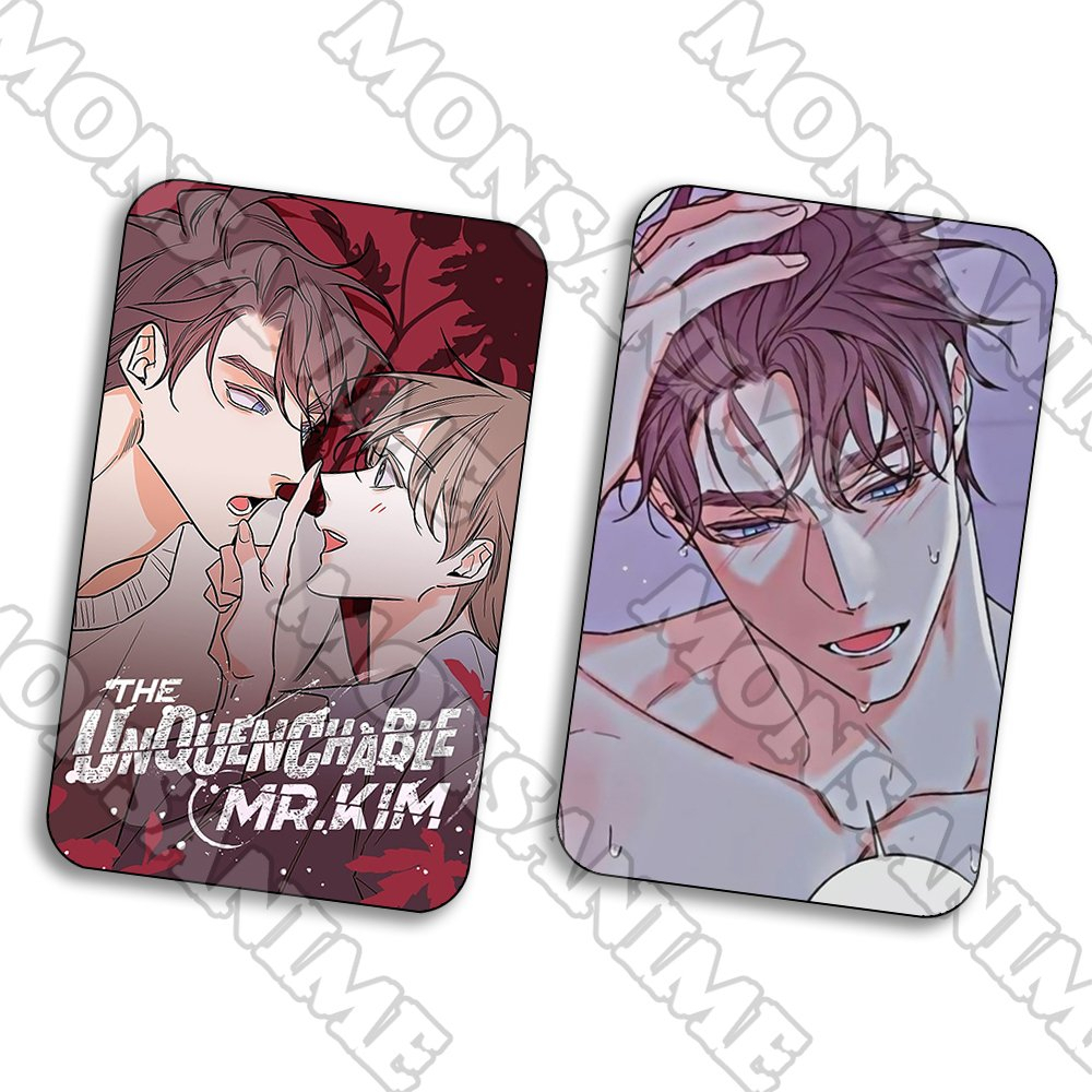 Ảnh card bo góc Bí mật nhân viên K BL manhwa chibi ver COUPLE thẻ bo viền 5*8cm sưu tầm 1 tấm