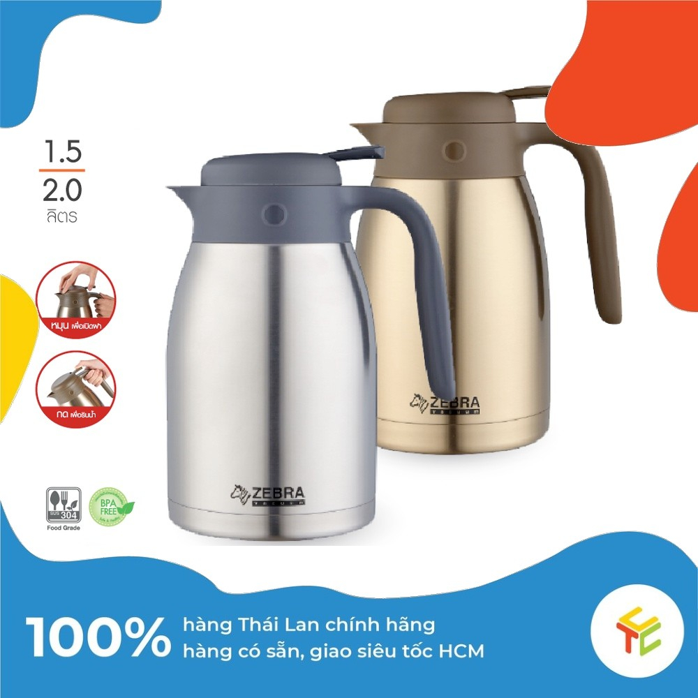 Bình Giữ Nhiệt Inox Smart IV hiệu Zebra nhập khẩu từ Thái Lan