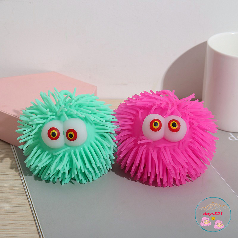 Quả chôm chôm phát sáng squishy đồ chơi giảm stress