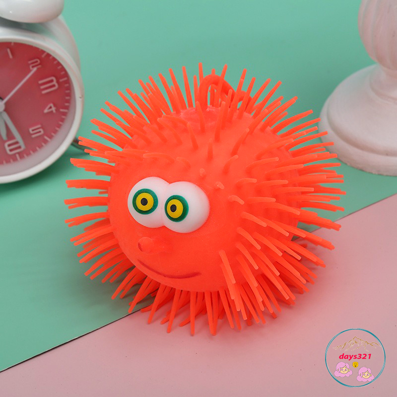 Đồ chơi quả chôm chôm phát sáng cầm nắm giải tỏa stress LOẠI TO