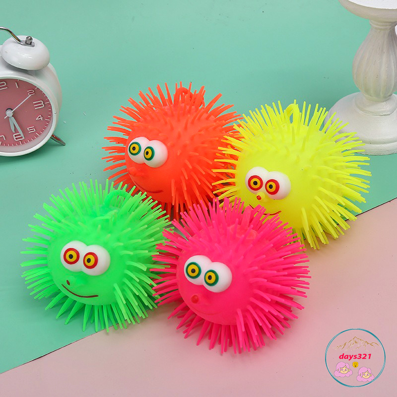 Đồ chơi quả chôm chôm phát sáng cầm nắm giải tỏa stress LOẠI TO