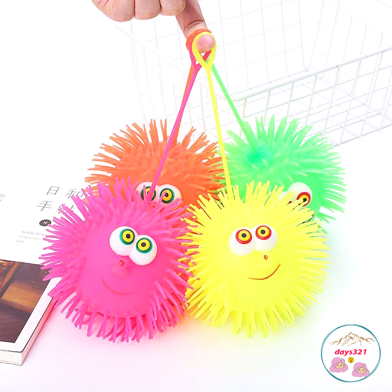 Đồ chơi quả chôm chôm phát sáng cầm nắm giải tỏa stress LOẠI TO