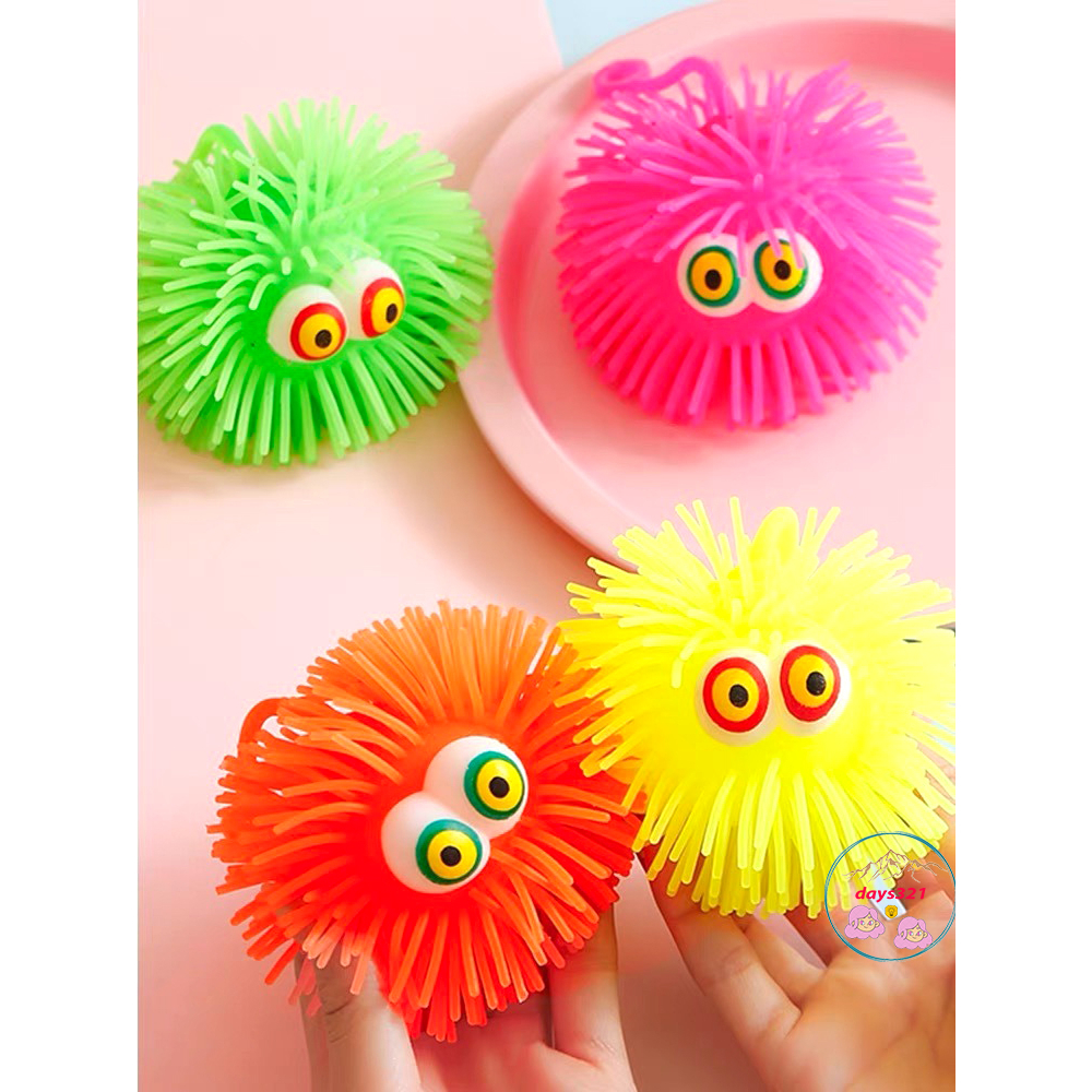 Quả chôm chôm phát sáng squishy đồ chơi giảm stress