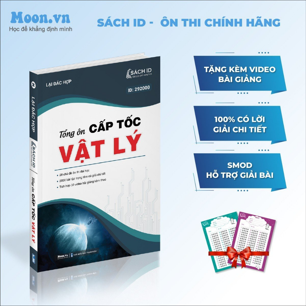 Sách Tổng ôn Cấp tốc Vật lý lớp 12 ôn thi THPTQG | SachID