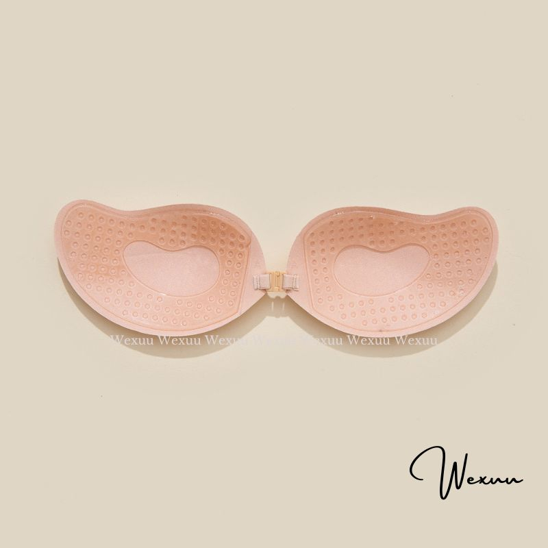 Miếng dán nâng ngực sillicone cài trước mút xoài ôm ngực, keo dán siêu chắc chắn có thể tái sử dụng WEXUU- MD04