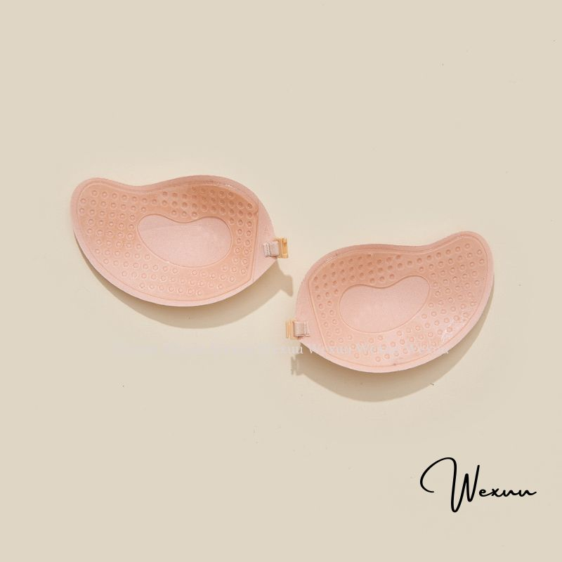 Miếng dán nâng ngực sillicone cài trước mút xoài ôm ngực, keo dán siêu chắc chắn có thể tái sử dụng WEXUU- MD04