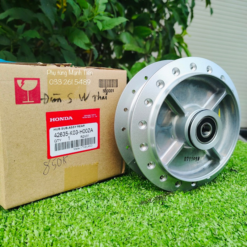 Đùm sau wave Thái chính hãng mới