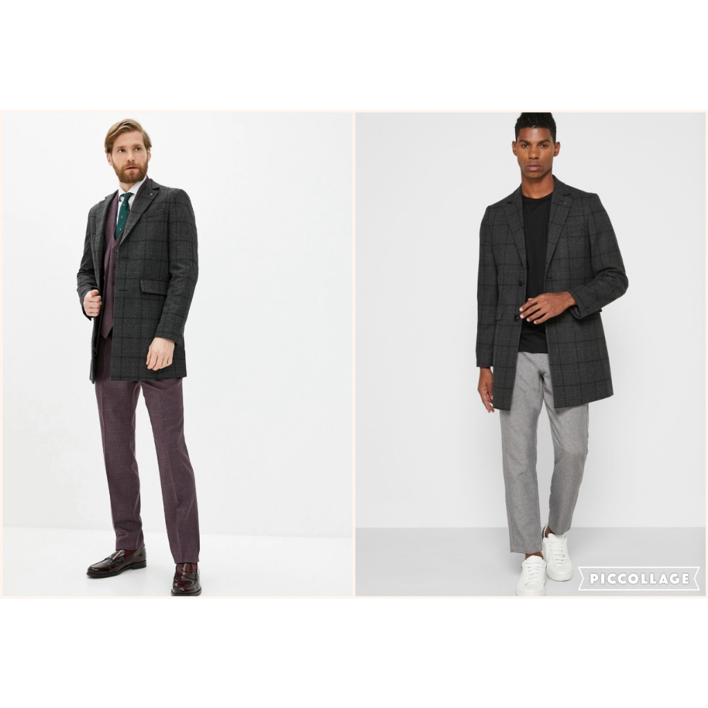 Blazer Nam BURT@N L@NDON dáng dài | BigBuy360 - bigbuy360.vn