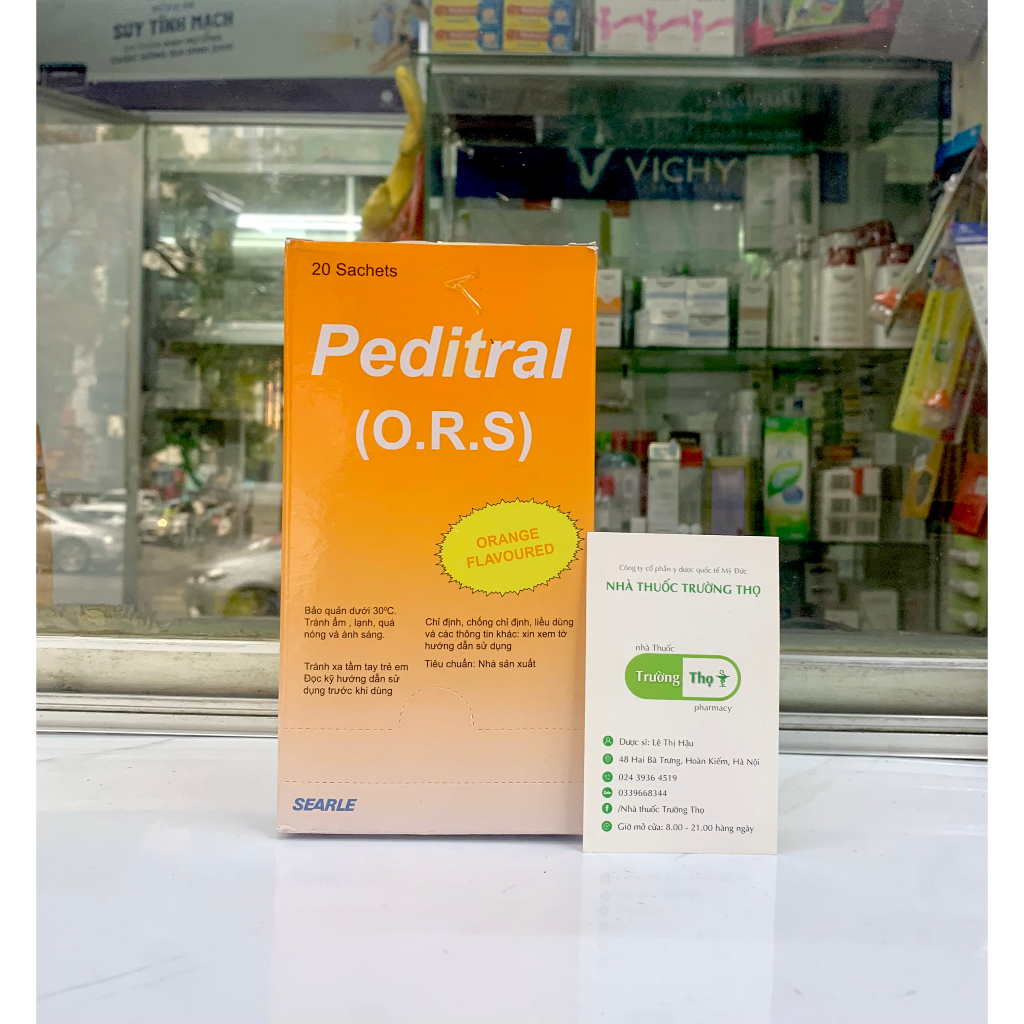 Gói Bột Pha Bù Điện Giải Hương Cam PEDITRAL