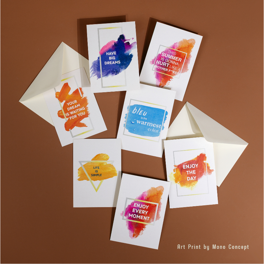 Postcard/Bưu thiếp Quote