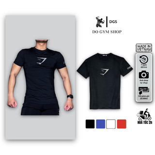 Áo thun nam thể thao DO GYM SHOP form ôm body, thun lạnh 4 chiều thoáng mát