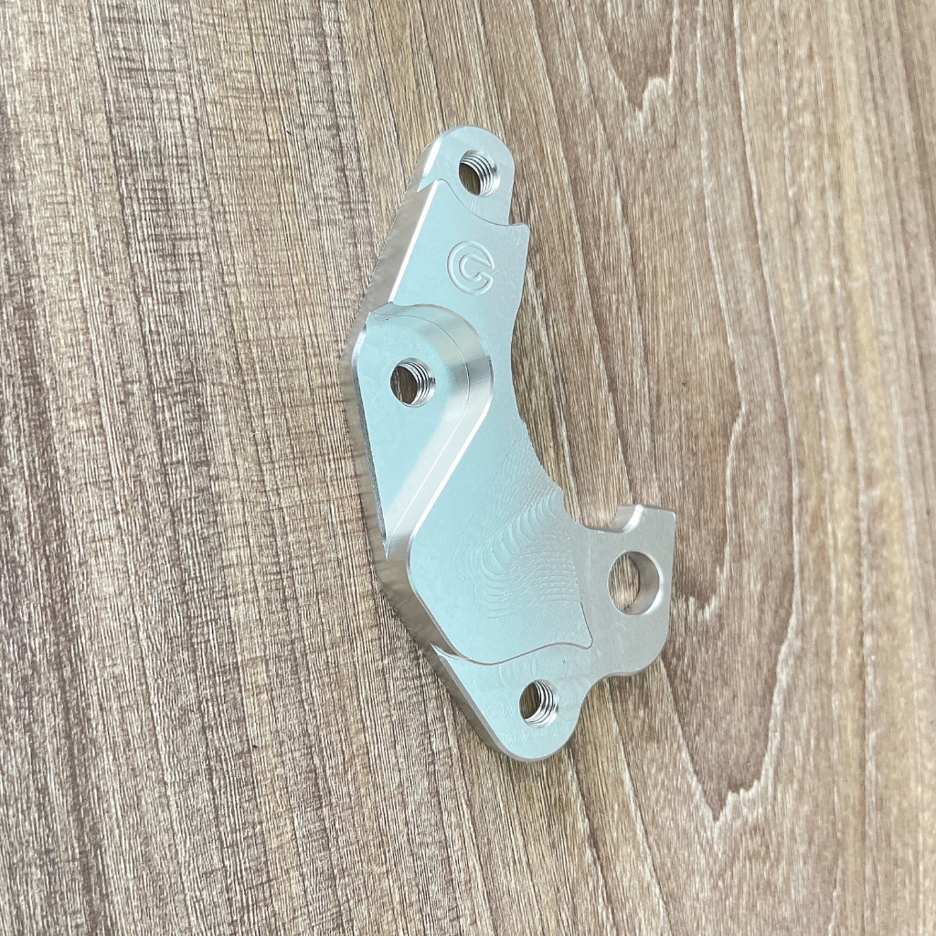 PÁT gắn HEO ZIN cho xe Raider/Satria đi đĩa 260mm , làm bằng nhôm CNC nguyên khối