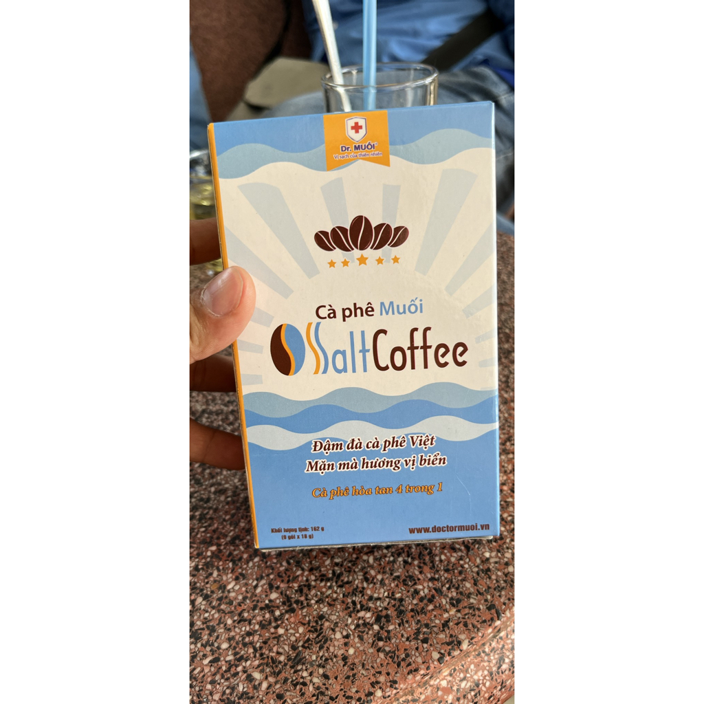 Cà phê muối - SaltCoffee hộp 9 gói