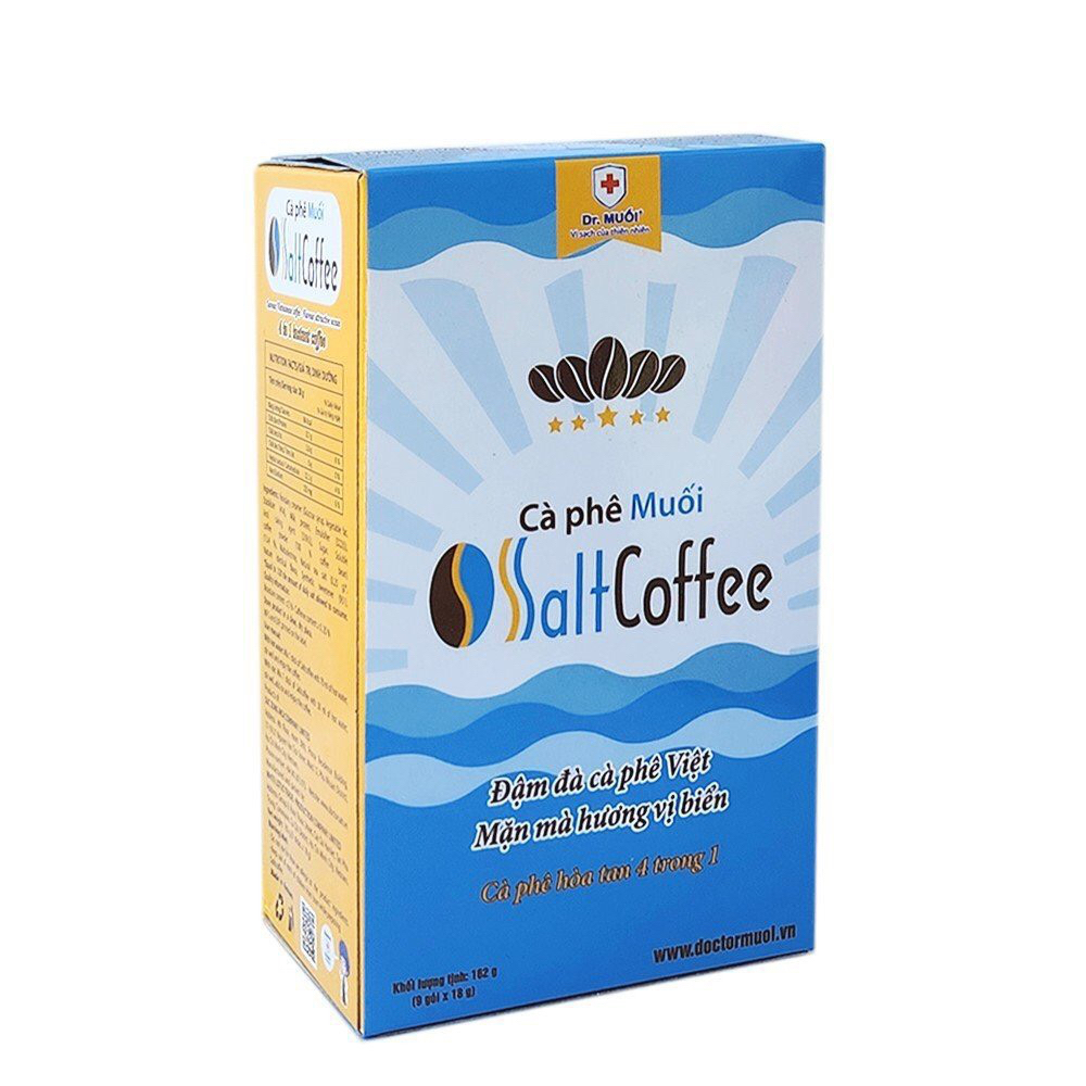 Cà phê muối - SaltCoffee hộp 9 gói