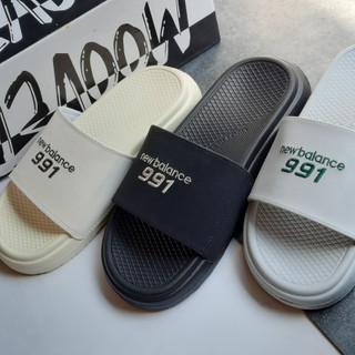 Dép quai ngang nam nữ NEWBALANCE 991, kiểu dáng đơn giản, êm chân, đế cao su 4p, phù hợp với mọi phong cách