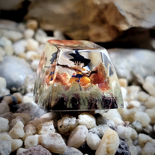 Songoku keycaps, nút bàn phím cơ dragon ball , 7 viên ngọc rồng