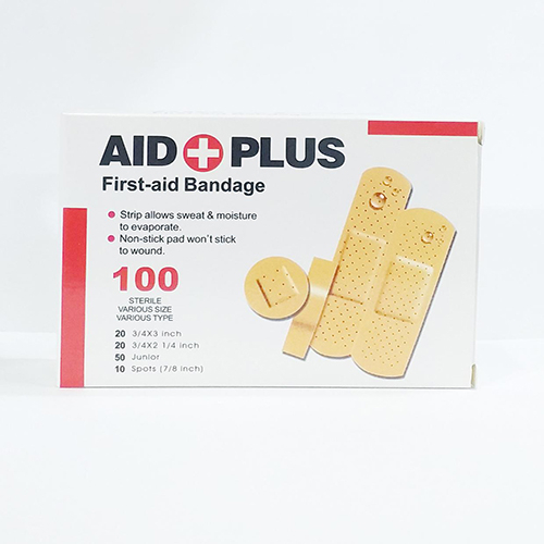 Hộp 100 Băng Gâu Cá Nhân Dán Vết Thương Chống Nước Tiệt Trùng Tiện Dụng