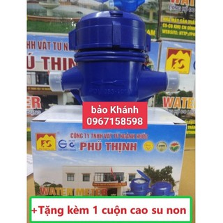 Đồng hồ nước phú thịnh tặng băng tan
