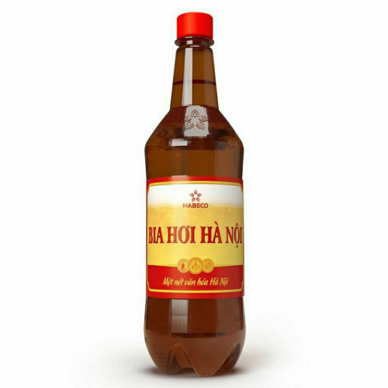 Bia hơi Hà Nội chai 1 lít