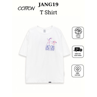 Áo thun jang19 dance squad 100% cotton co giãn 2 chiều