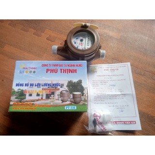 Đồng hồ nước phú thịnh tặng băng tan