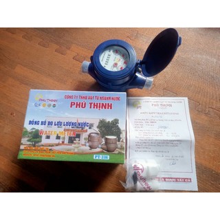 Đồng hồ nước phú thịnh tặng băng tan