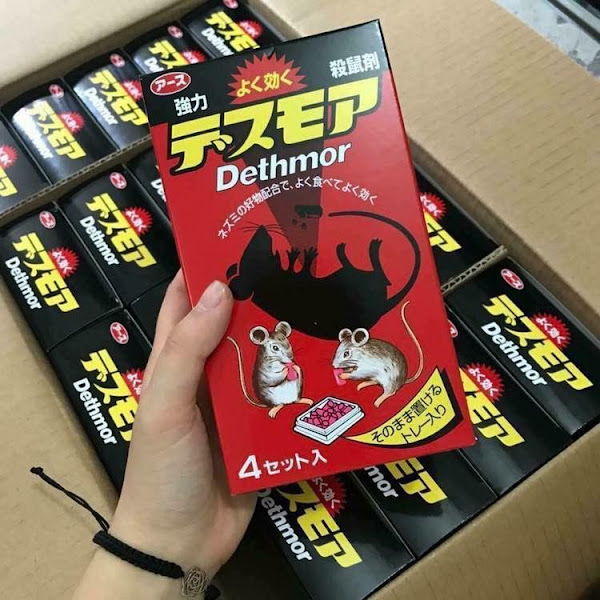 Thuốc diệt chuột Dethmor KOKUBO dạng viên - Hàng nội địa Nhật Bản