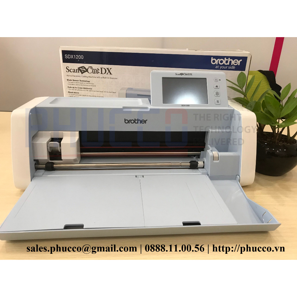 Máy Cắt ScanNCut SDX1200 Brother, Máy L.New 99,9%, Bảo hành chính hãng