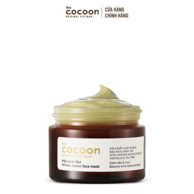HÀNG TẶNG KHÔNG BÁN - Mặt nạ bí đao Cocoon giảm dầu & mụn 30ml