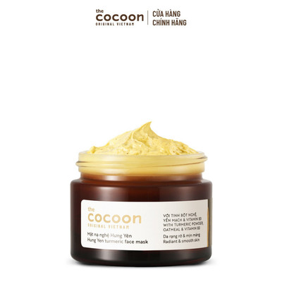 [HÀNG TẶNG KHÔNG BÁN] Mặt nạ nghệ Hưng Yên Cocoon giúp da rạng rỡ & mịn màng 30ml