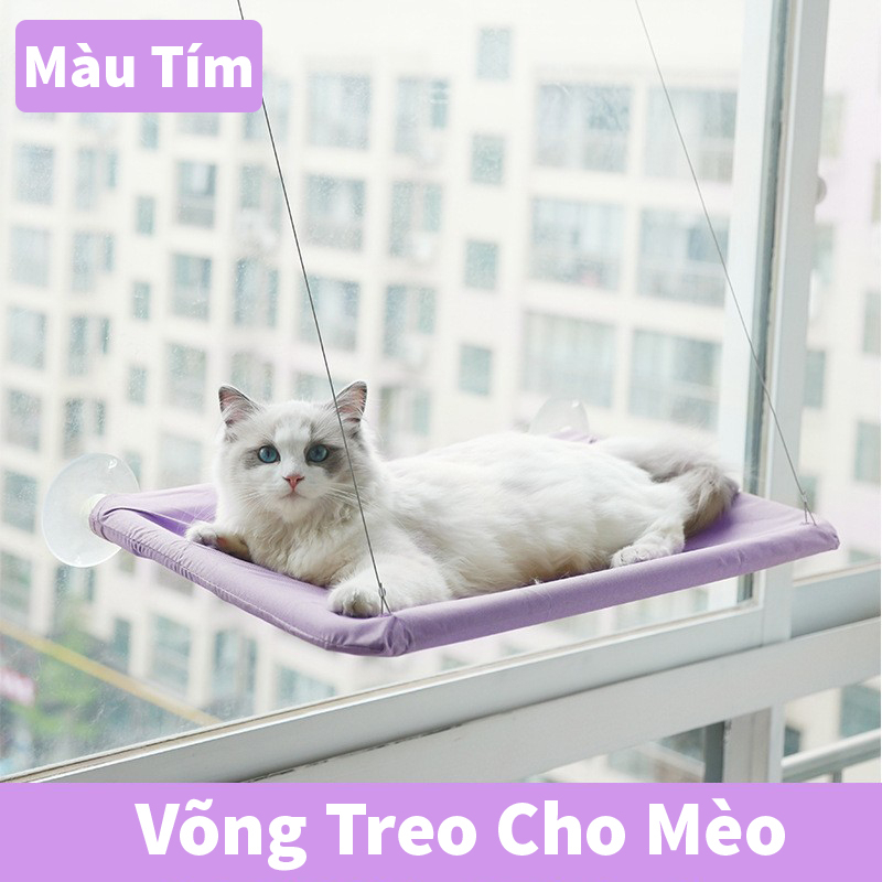 Võng treo cho mèo, võng treo gắn cửa sổ cho mèo-1996ministore