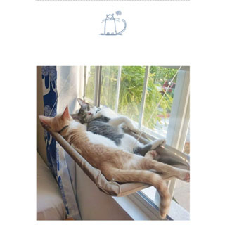Võng treo cho mèo, võng treo gắn cửa sổ cho mèo-1996ministore