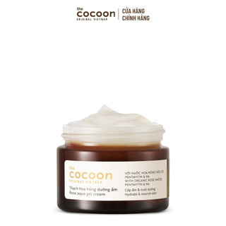 HÀNG TẶNG KHÔNG BÁN - Thạch hoa hồng dưỡng ẩm (kem dưỡng ẩm) Cocoon cấp ẩm & nuôi dưỡng 30ml