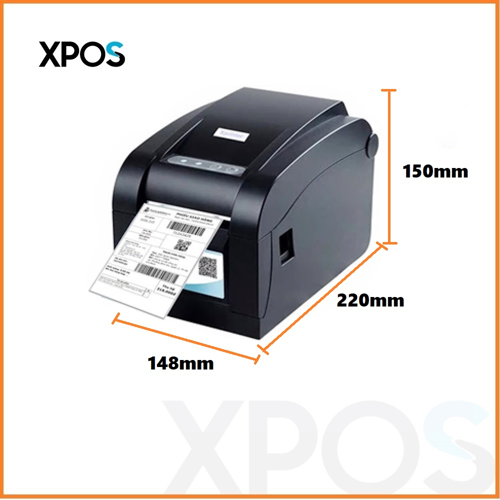 Máy in mã vạch Xprinter XP-350B / XP-350BM chính hãng in tem nhãn in vận đơn TMĐT BH 12 tháng