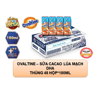 Ovaltine - sữa cacao lúa mạch ovaltine dha+ date xa
