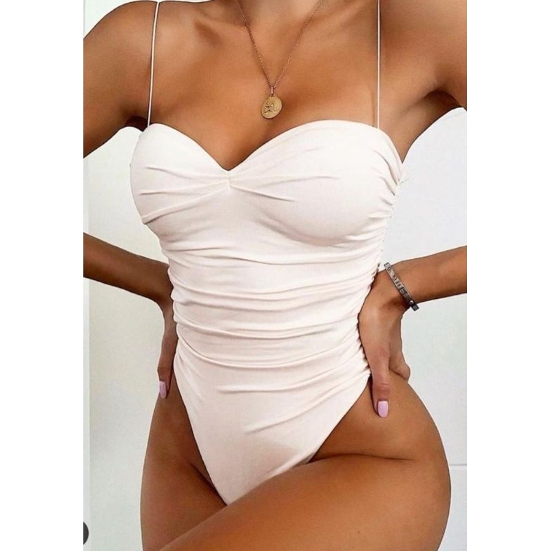 Thanh lý bodysuit trắng s
