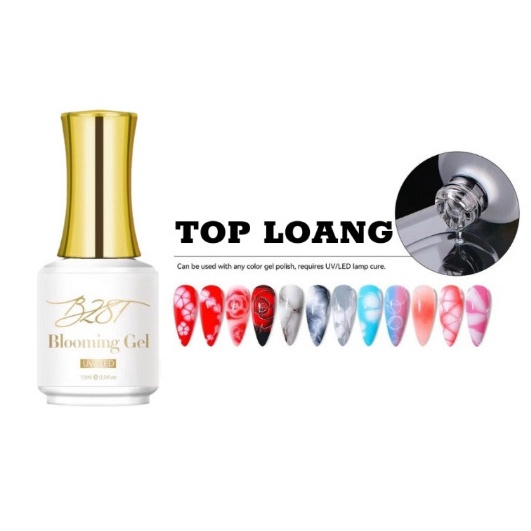 Top tạo loang vân đá B281, sơn gel tạo loang chuyên nghiệp
