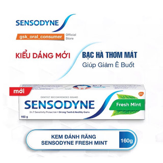 Kem đánh răng Sensodyne Fresh Mint 100G