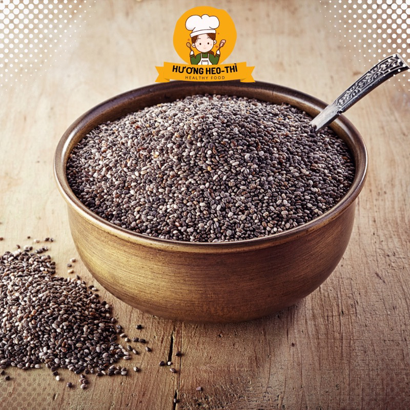 Hạt Chia Hữu Cơ túi 100g, Hạt Chia Giảm Cân An Toàn Chính Hãng