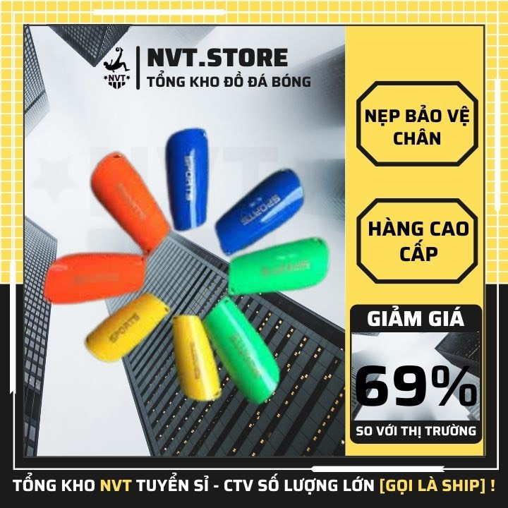 Bó gối thể thao dành cho thi đấu nhiều màu bắt mắt, nẹp ống đồ người lớn ôm chân tránh chấn thương  - NVT.store.v