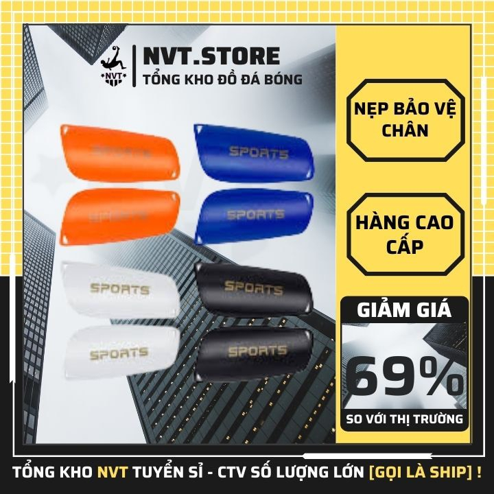 Bó gối thể thao dành cho thi đấu nhiều màu bắt mắt, nẹp ống đồ người lớn ôm chân tránh chấn thương  - NVT.store.v