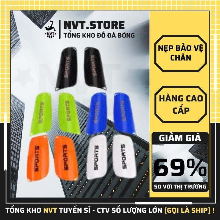 Bó gối thể thao dành cho thi đấu nhiều màu bắt mắt, nẹp ống đồ người lớn ôm chân tránh chấn thương  - NVT.store.v