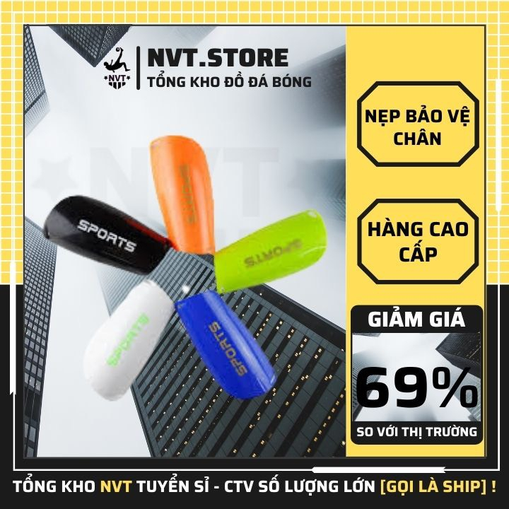 Bó gối thể thao dành cho thi đấu nhiều màu bắt mắt, nẹp ống đồ người lớn ôm chân tránh chấn thương  - NVT.store.v