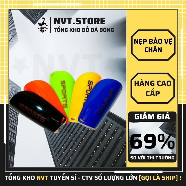 Bó gối thể thao dành cho thi đấu nhiều màu bắt mắt, nẹp ống đồ người lớn ôm chân tránh chấn thương  - NVT.store.v