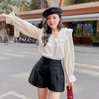 Quần VERNA - Quân tapta ống rộng tôn form dáng basic túi ẩn