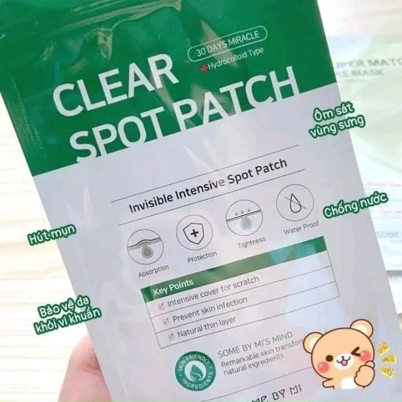 Miếng dán mụn Somebymi giảm sưng viêm
