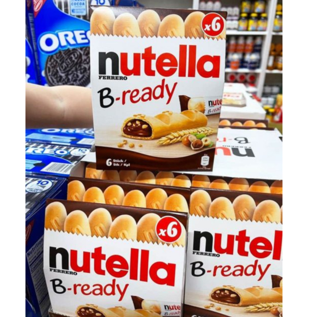 Bánh Nutella nhân socola hạt phỉ B-ready Đức 132g