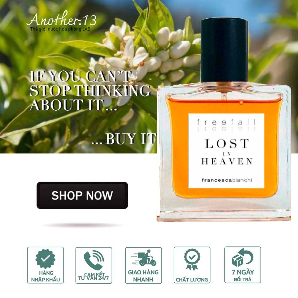 ⁂︎ 10ml┊Nước Hoa Phòng Lab Francesca Bianchi Lost in Heaven / EDP