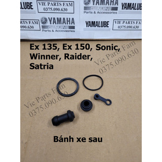 5 chi tiết bộ phốt heo dầu sau Exciter 135, Exciter 150, Winner, Sonic, Satria, Raider